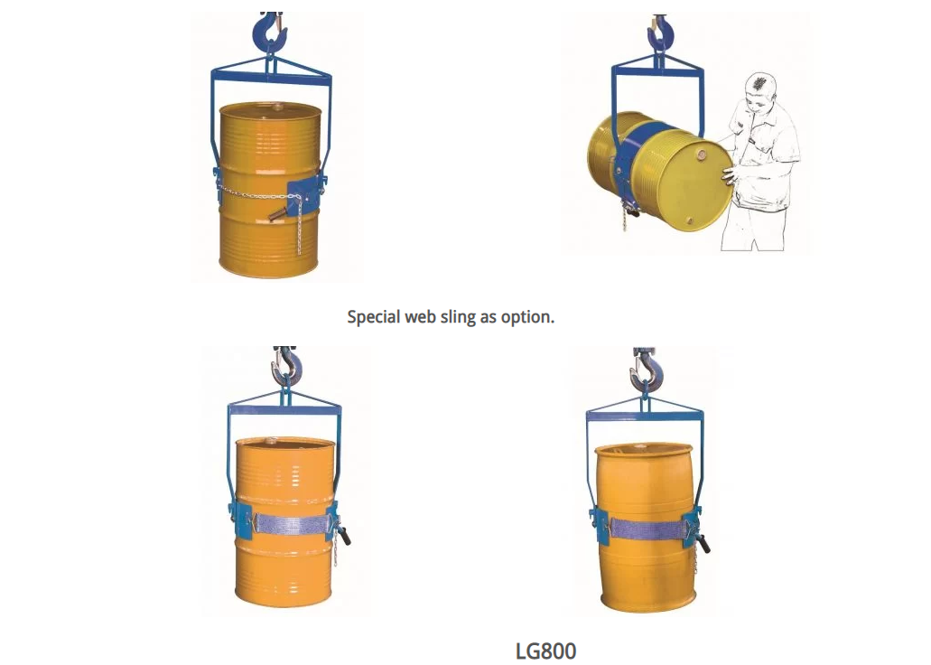 Máy nâng trống đứng LM800N / LG800